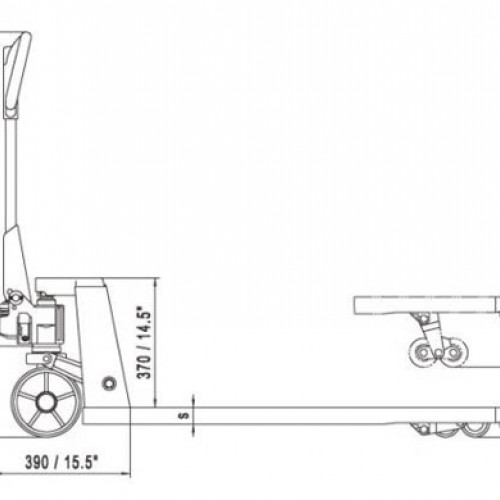 Гидравлическая тележка Noblelift AC30